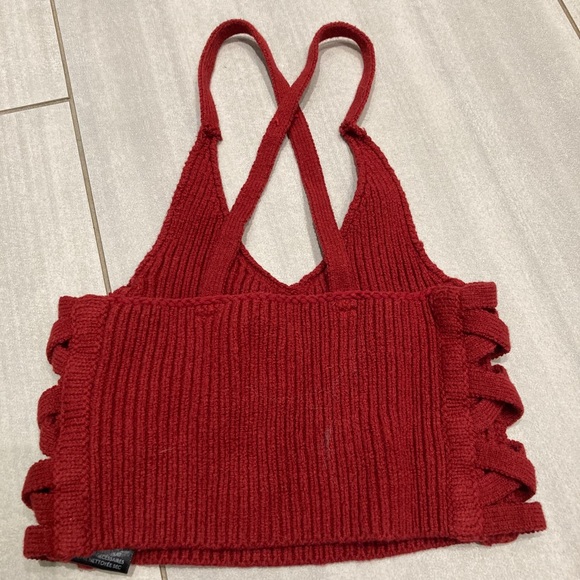 BURNT ORANGE TANK CROP TOP URBAN OUTFITTERS - Picture 2 of 2